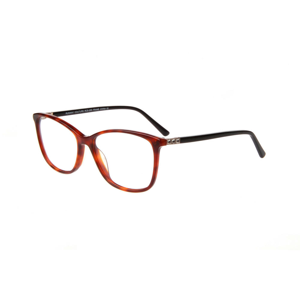 NEW RUNWAY COUTURE RCE 285 Tortoise & Black Eyeglasses 55mm with Runway Case